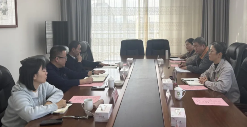 浙江交投物流集团有限公司到省918博天堂集团集团开展调研座谈